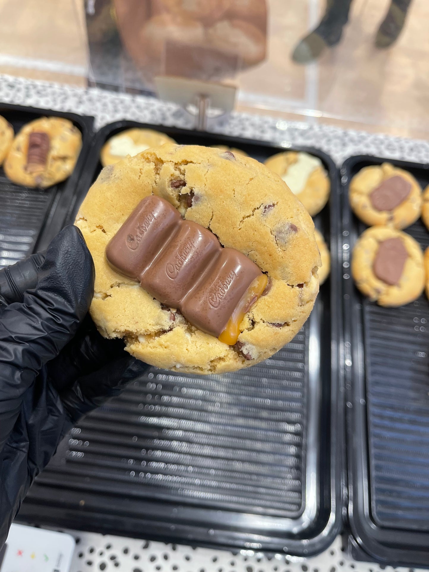 Dairy Milk Caramel NYC Cookie